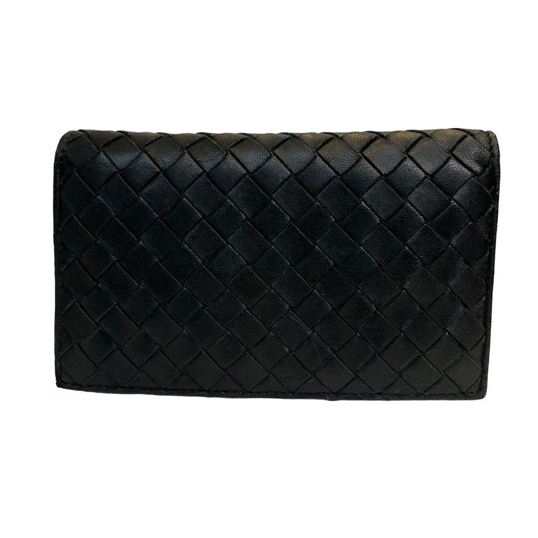 レアタイプ✨ボッテガヴェネタ カードケース 名刺入れ イントレチャート 黒