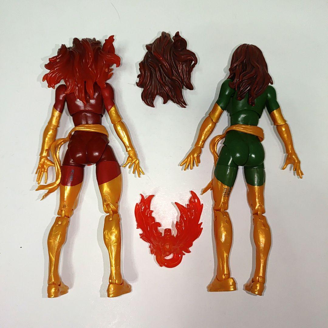 マーベルレジェンド フェニックス赤＆緑セット ジーン・グレイヘッド X-MEN