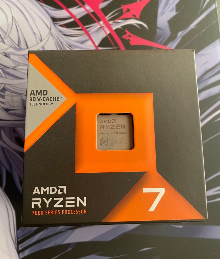 AMD Ryzen 7 7800X3D 7000シリーズ CPU