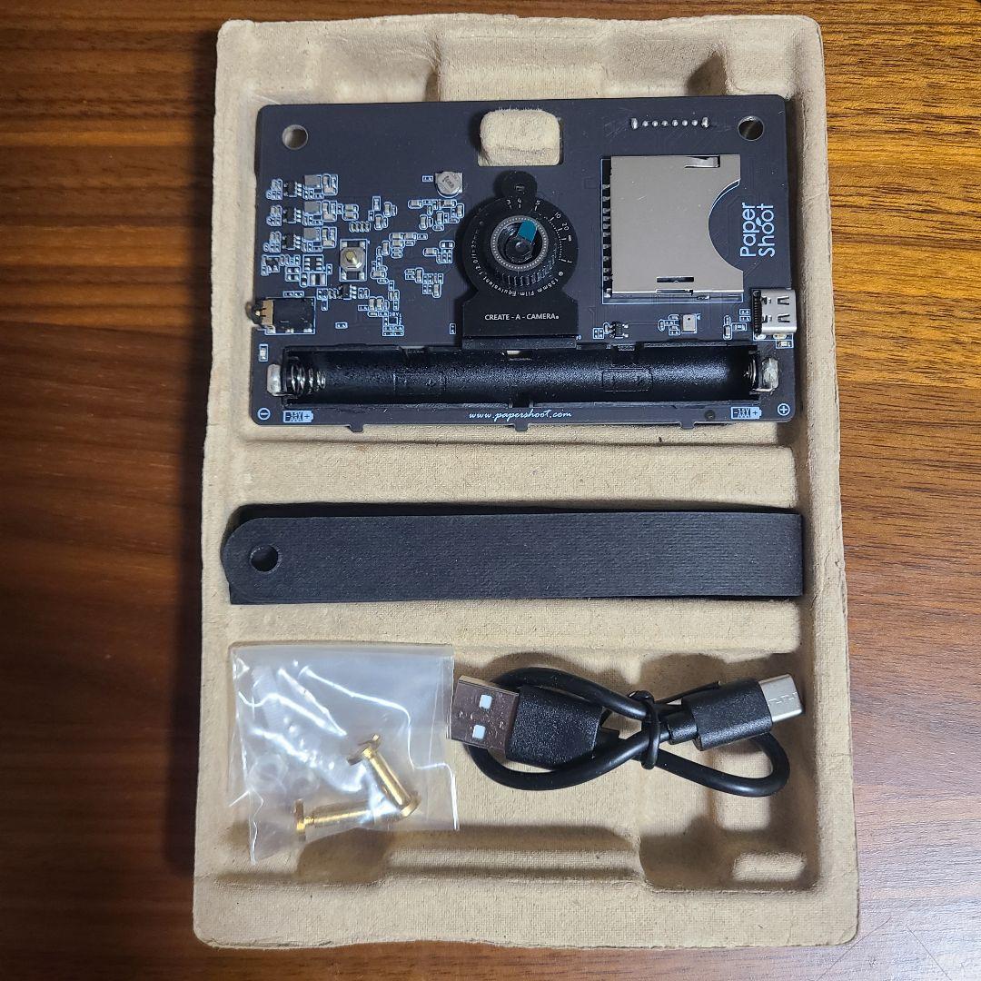 Paper Shoot ペーパーシュート デジタルカメラ 試し撮りのみ