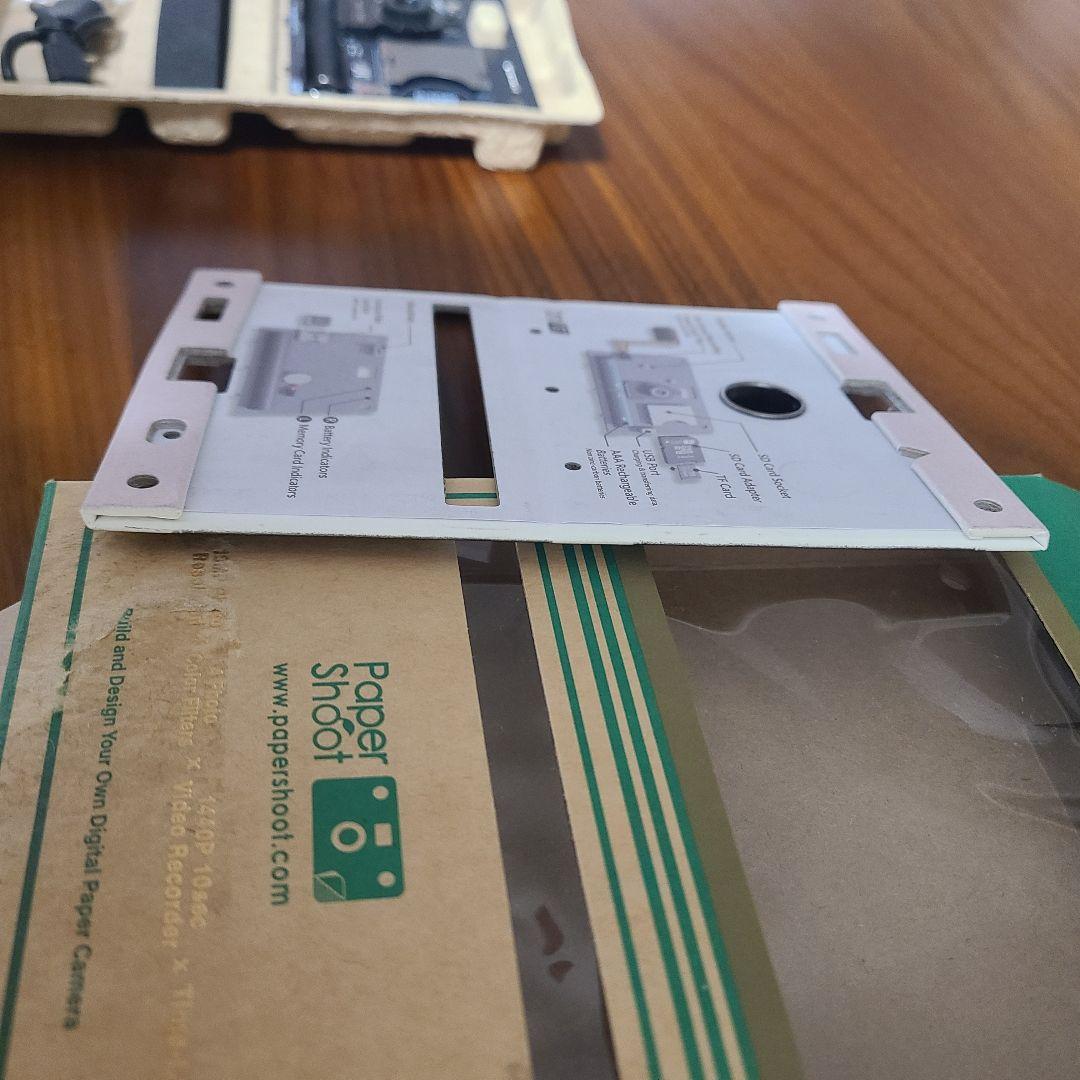 Paper Shoot ペーパーシュート デジタルカメラ 試し撮りのみ