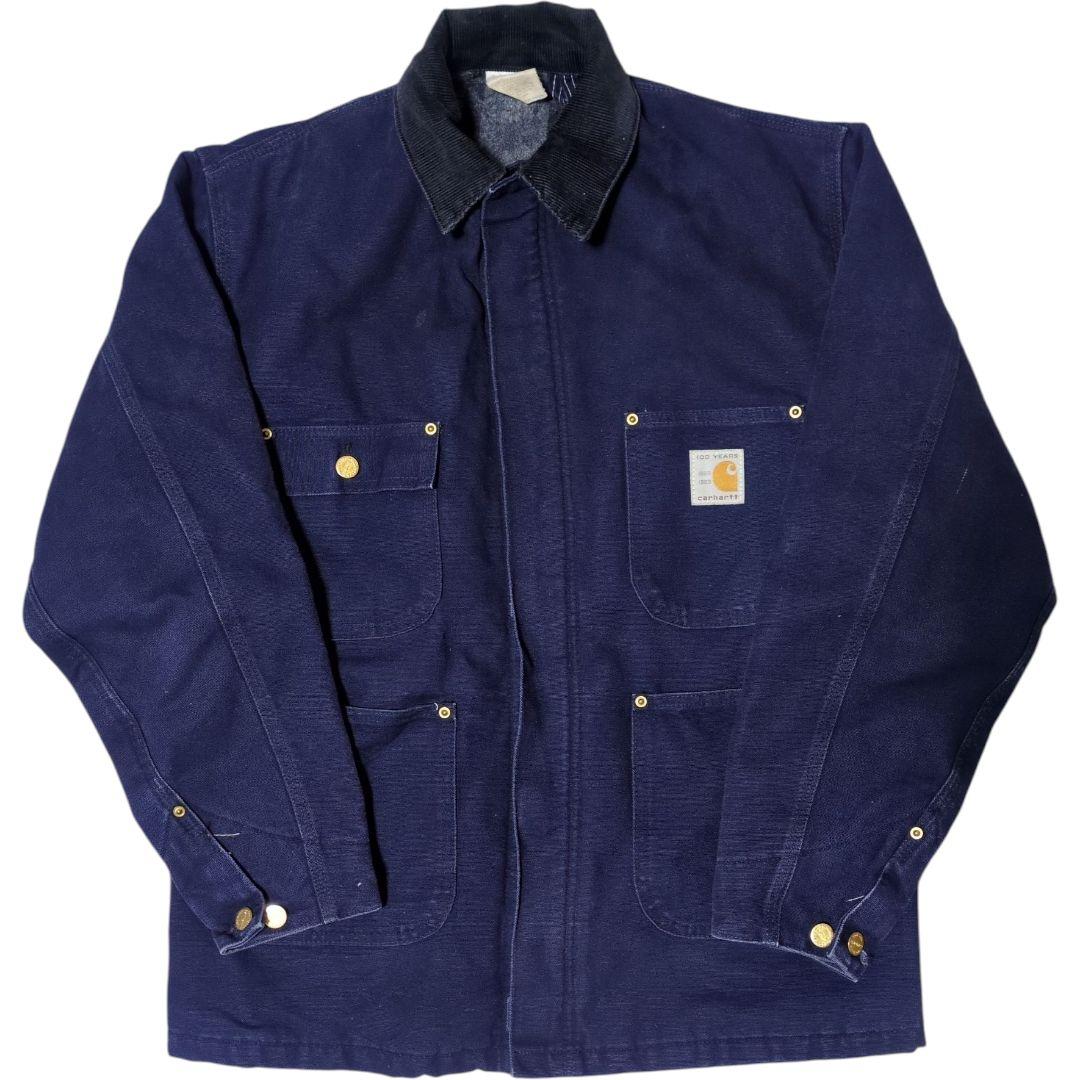 100周年 Carhartt カーハート チョアコート ネイビー 野村訓一