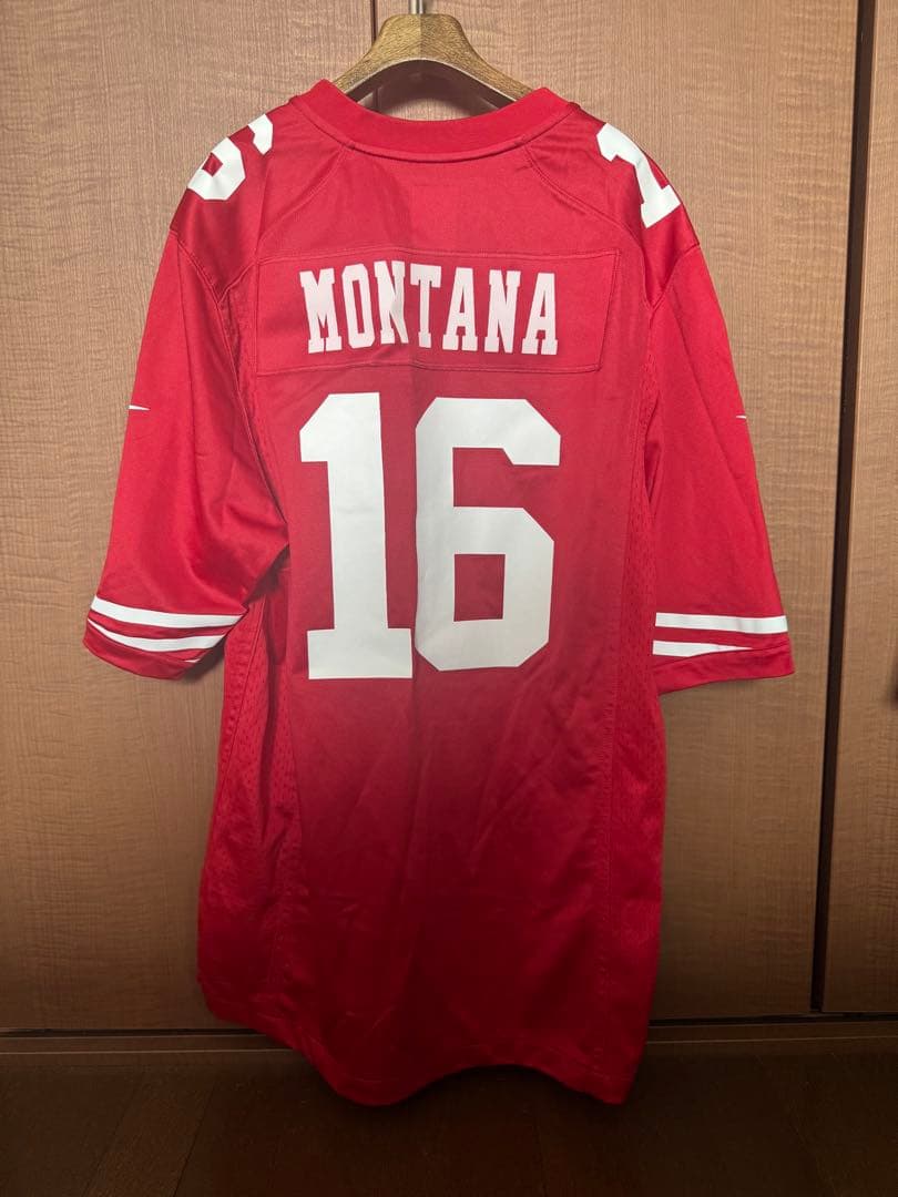 NFL 49ers ジョー・モンタナ レプリカ ユニフォーム NIKE製