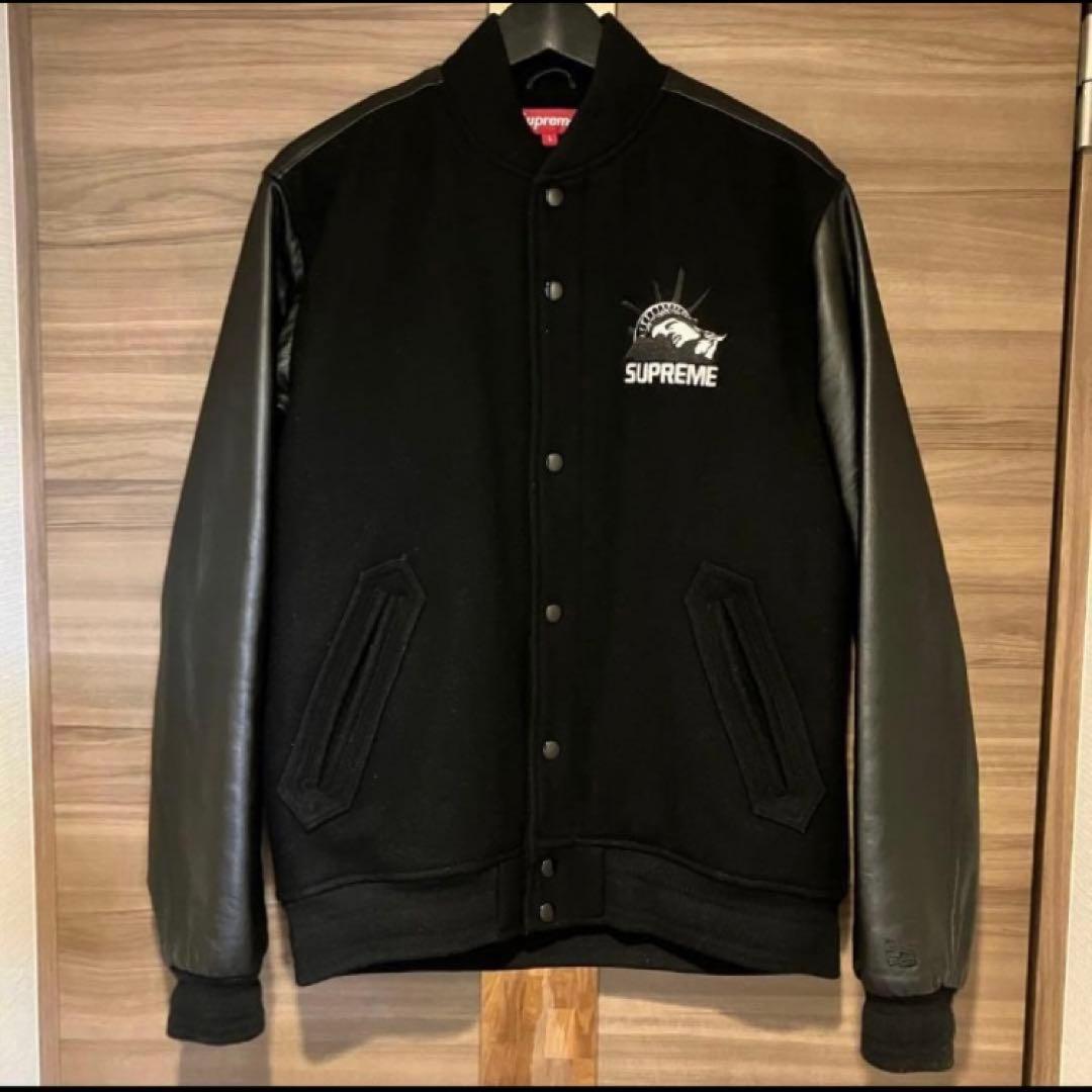 美品Supreme In God We Trust Varsity Jacket