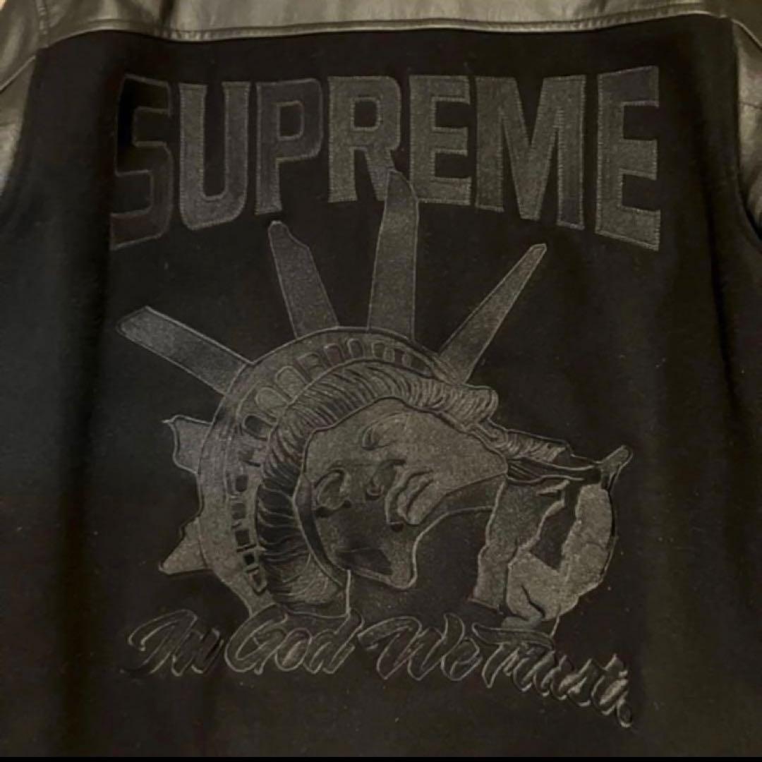 美品Supreme In God We Trust Varsity Jacket