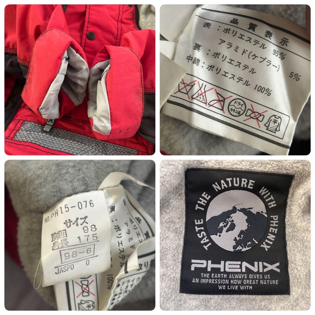 Z145 PHENIX アーカイブ ケブラー スキーウェア 上下 XL 高機能