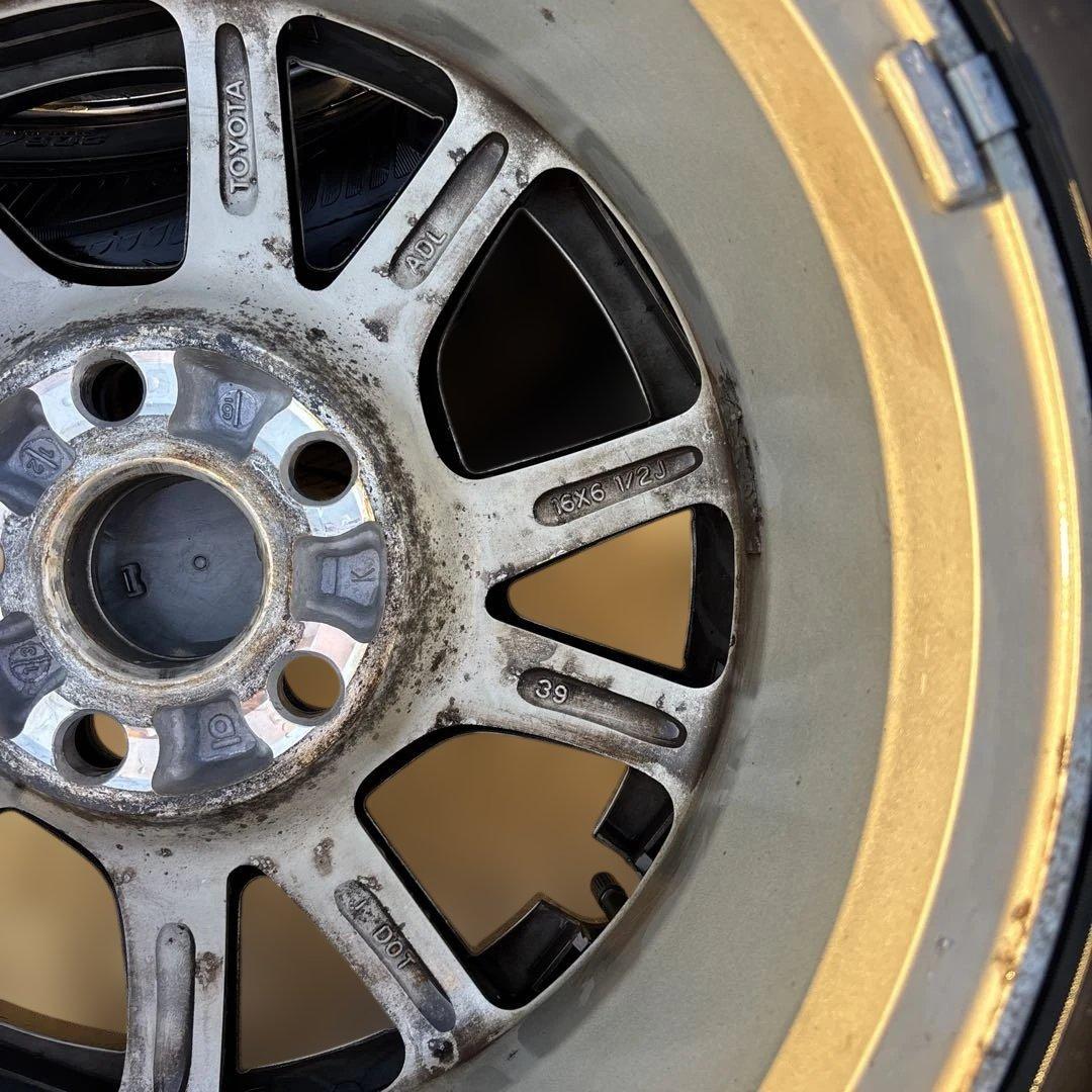 トヨタ　プリウスα純正　オールシーズンタイヤホイールセット 205/60R16