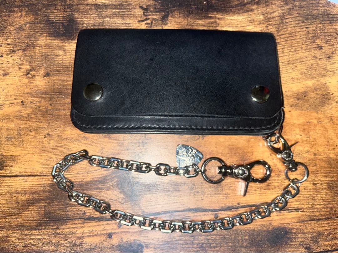 ヒステリックグラマー ウォレットチェーン トラッカーウォレット 姫路レザー 本革