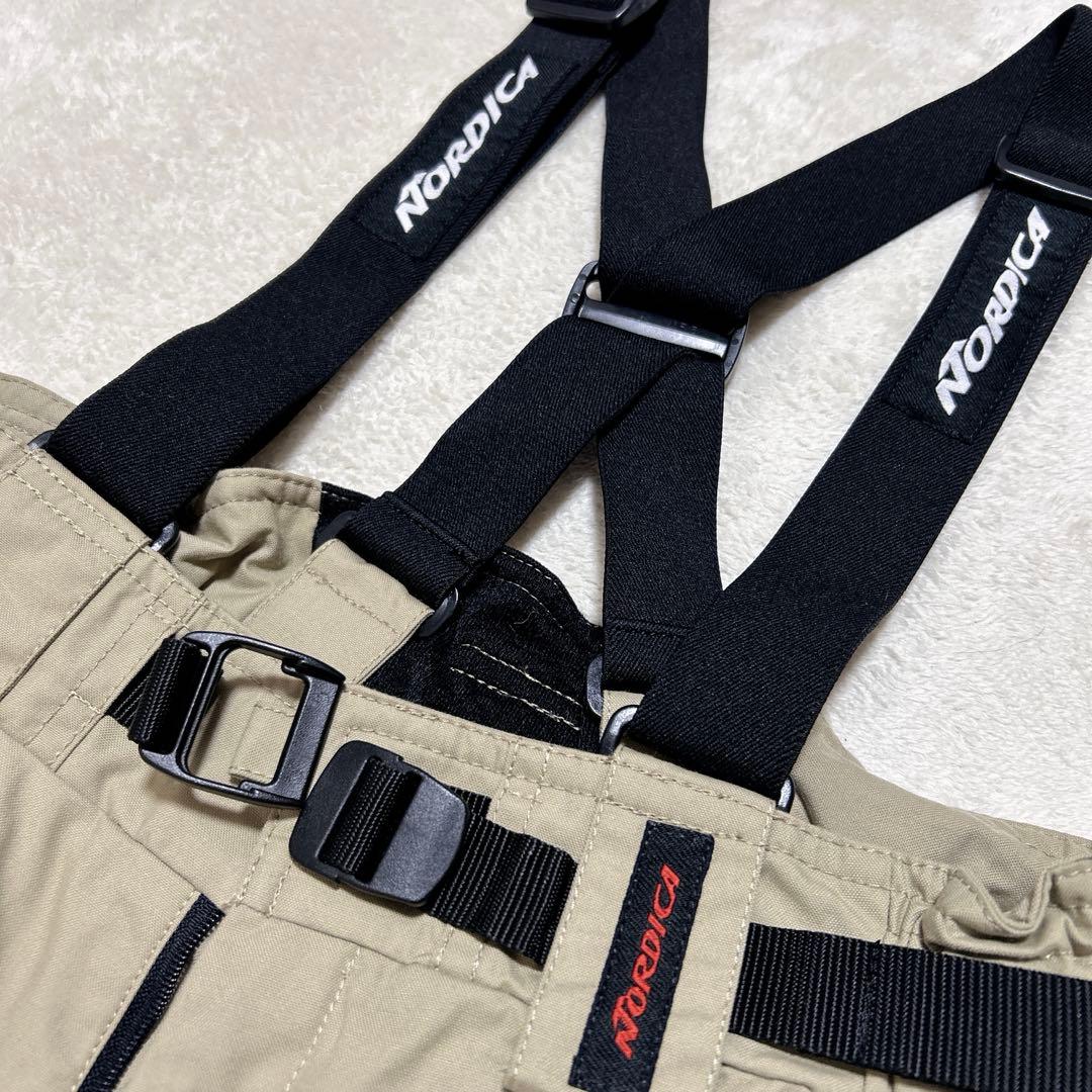 未使用　NORDICA　スキー　スノボ　パンツ　M サスペンダー ベルト付き