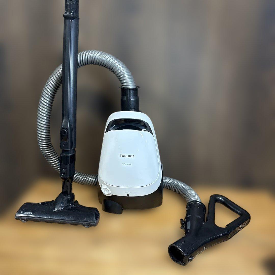 TOSHIBA 東芝 VC-PH65A-W 2022年製 紙パック式掃除機