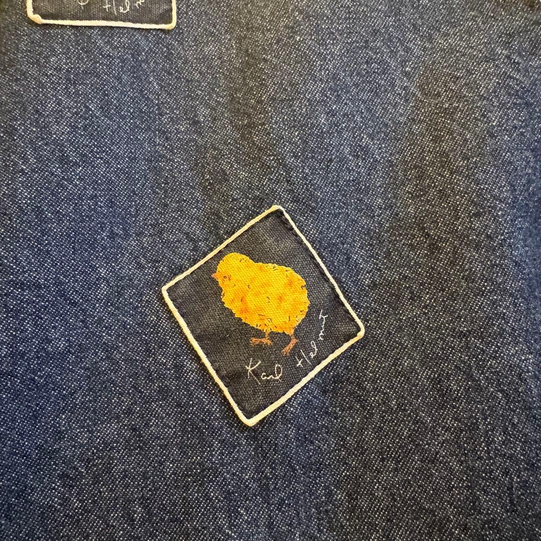 Karl Helmut デニムパーカー　ヒヨコ　ワッペン　刺繍　ピンクハウス