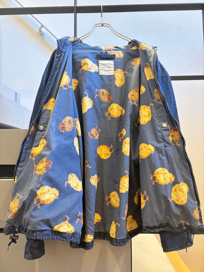 Karl Helmut デニムパーカー　ヒヨコ　ワッペン　刺繍　ピンクハウス