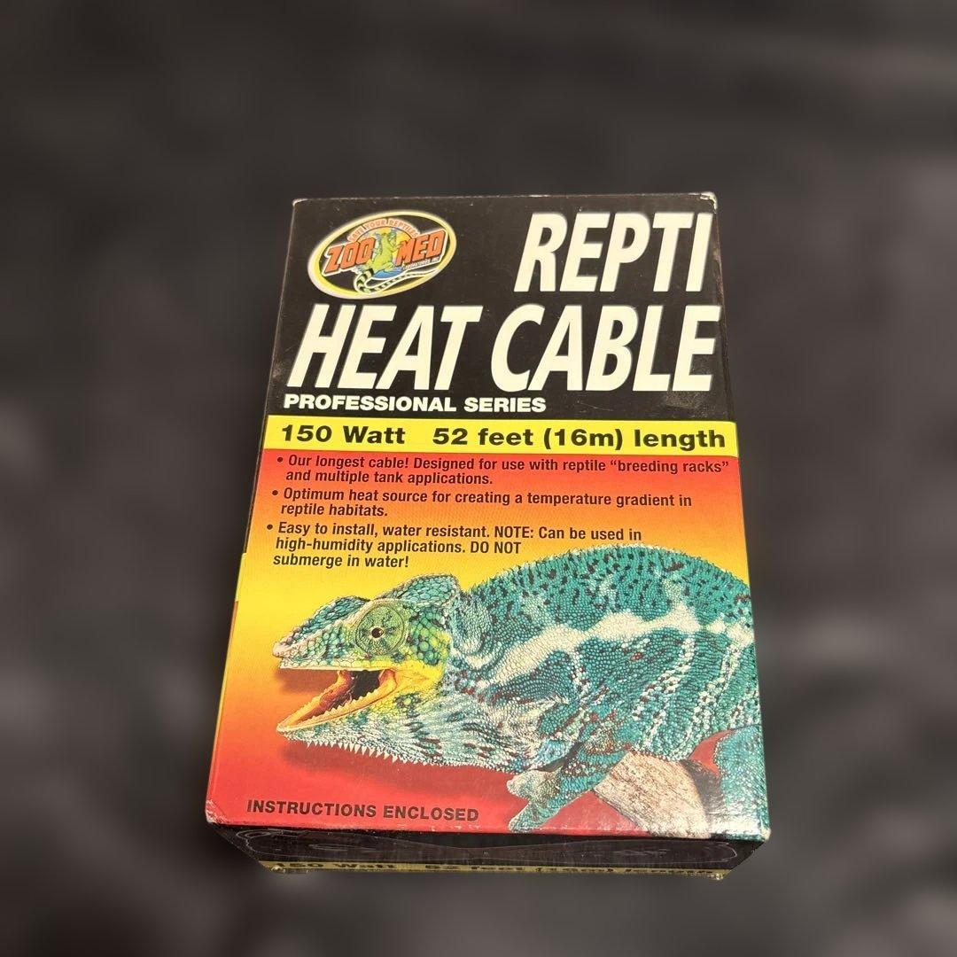 ズーメットジャパン　レプティヒートケーブル　　150w 16メートル