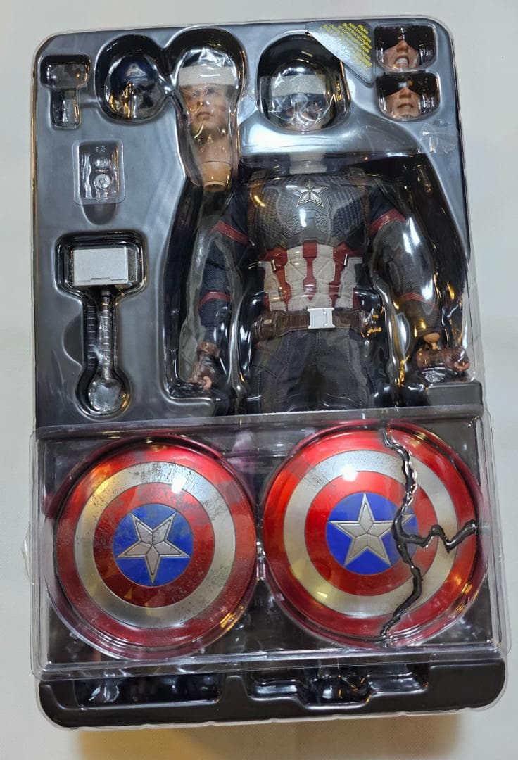 【美品】　ホットトイズ キャプテンアメリカ アベンジャーズ エンドゲーム
