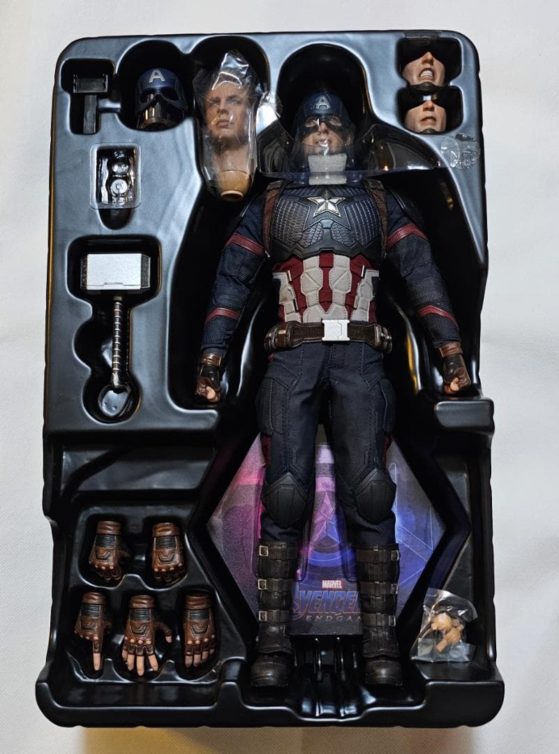 【美品】　ホットトイズ キャプテンアメリカ アベンジャーズ エンドゲーム