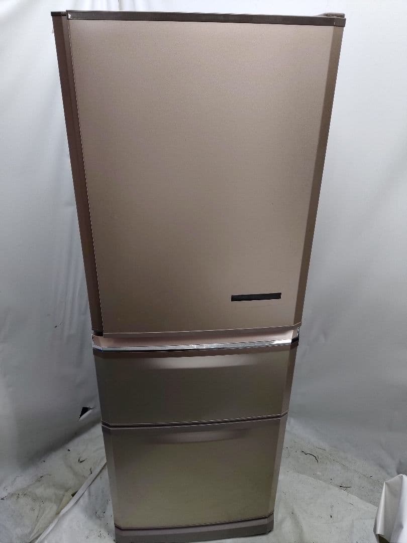 三菱 2019年製 ノンフロン 冷凍 冷蔵庫　 MR-C34D-P