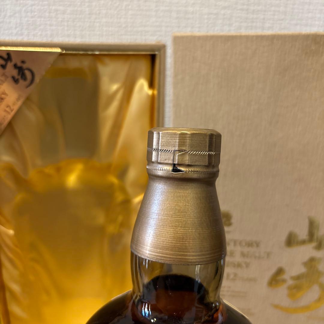 サントリーピュアモルトウイスキー 山崎12年　1000ml 箱付　未開封（2）