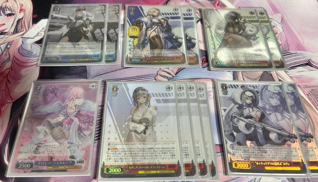 WS 勝利の女神 NIKKE 8扉 デッキ フルホイル（RRR・SR・PR）