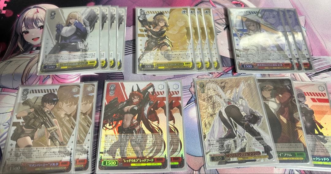 WS 勝利の女神 NIKKE 8扉 デッキ フルホイル（RRR・SR・PR）