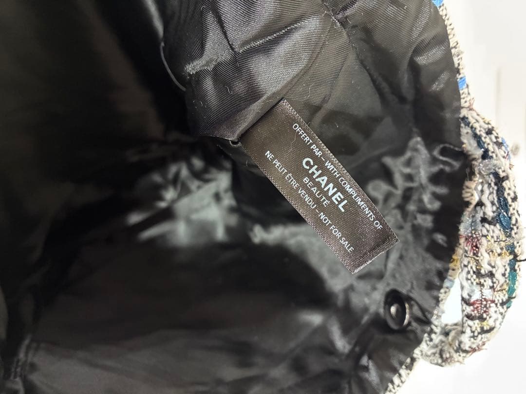 ニット　ハンドバッグ　トートバッグ ブルー