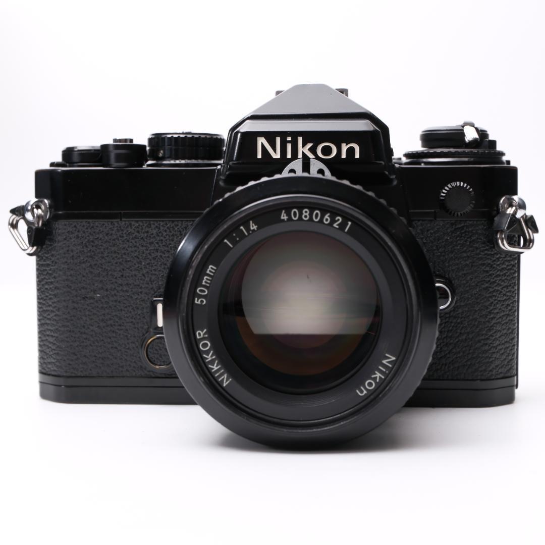 フィルムカメラ Nikon FE Black / Ai Nikkor 50mm F1.4
