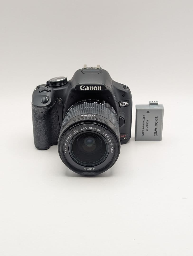 デジタルカメラ Canon EOS Kiss X3 & EF-S 18-55mm IS STM