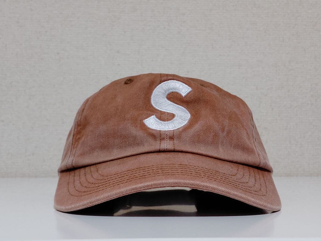 Supreme　Pigment　Print　S Logo　6-Panel　Tan