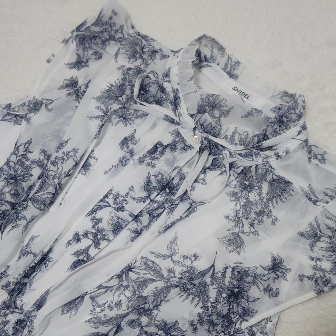 snidel スナイデル Sustainable20周年プリントワンピース C