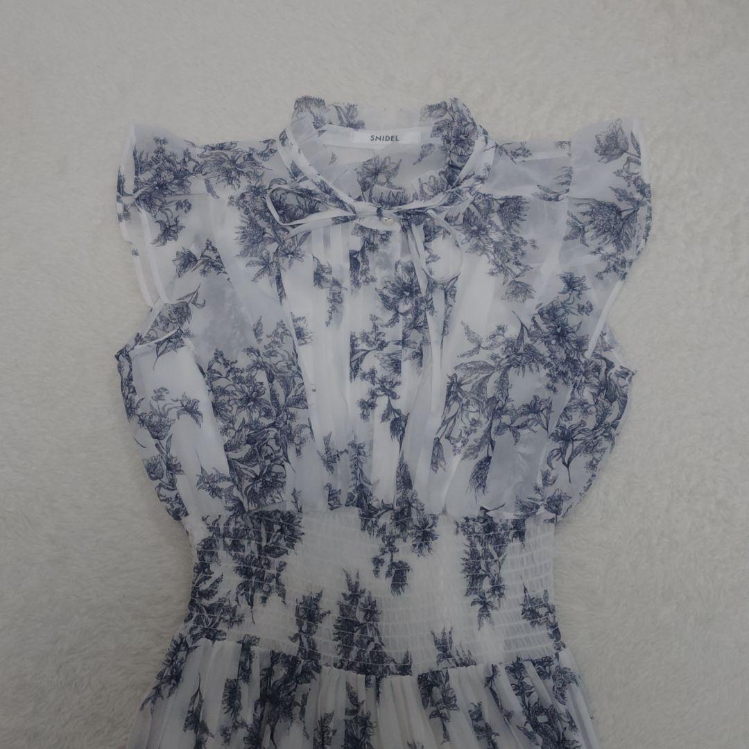 snidel スナイデル Sustainable20周年プリントワンピース C