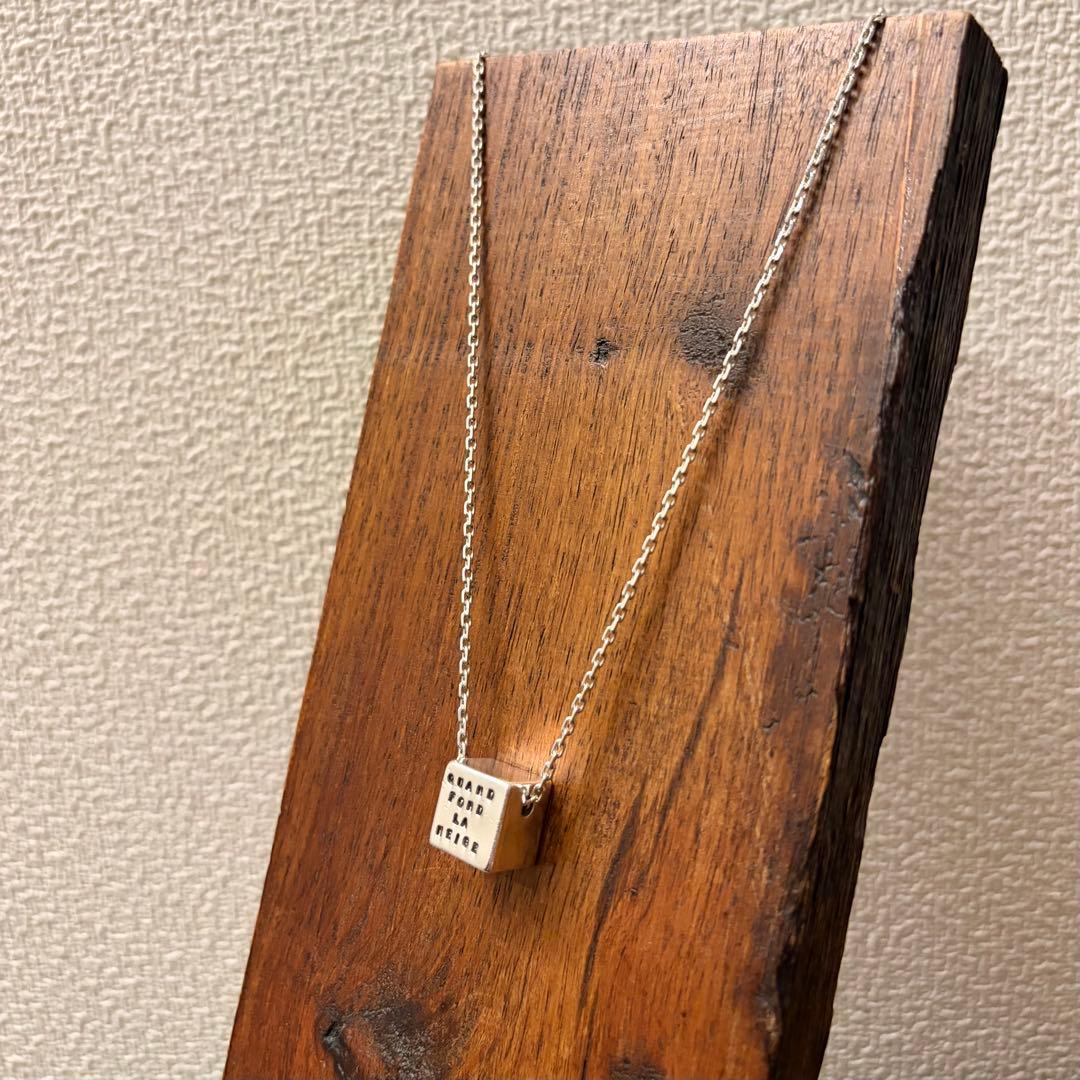 SERGE THORAVAL　雪解け　シルバーネックレス