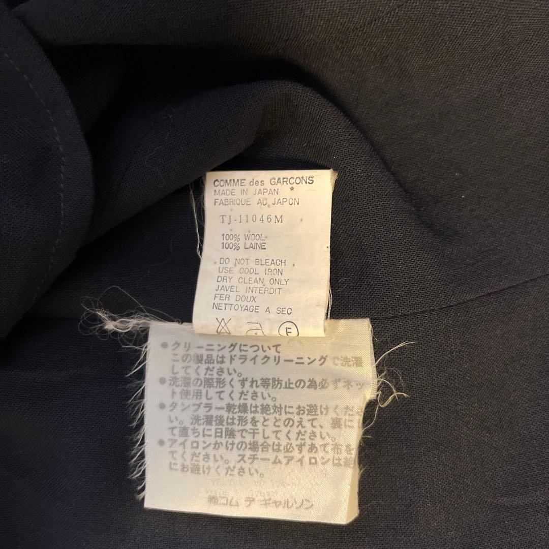 90s COMME des GARÇONS tricot ブラック ブレザー M