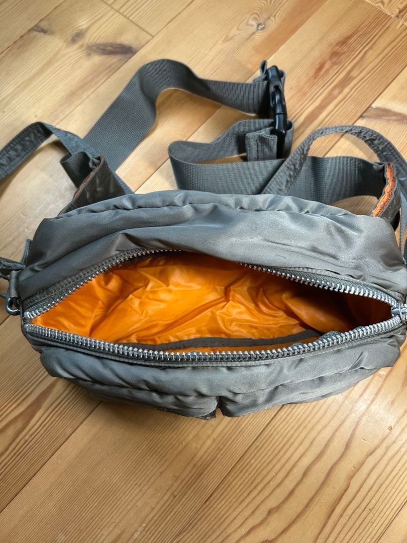 お*茶様 【希少】PORTER タンカー　シルバーグレー ショルダーバッグ