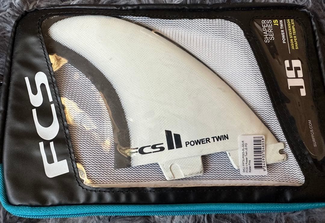 ピカピカFCS POWER TWIN フィン 2枚セット