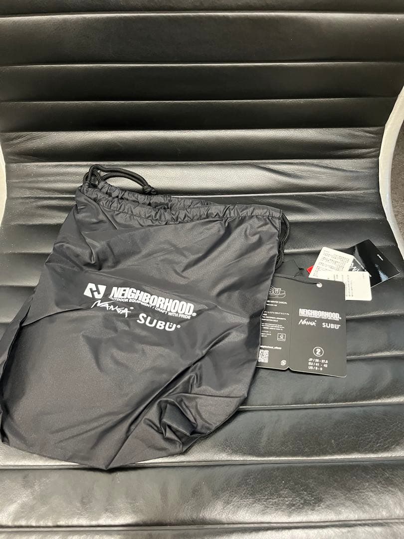 NEIGHBORHOOD SUBU NANGA サンダル 収納袋付き サイズ2