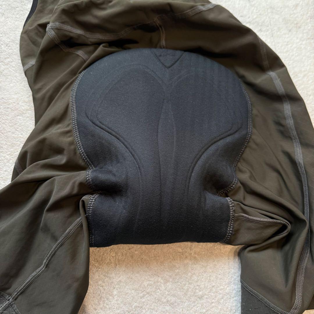 PAS NORMAL STUDIOS ビブタイツ カーキ　グリーン