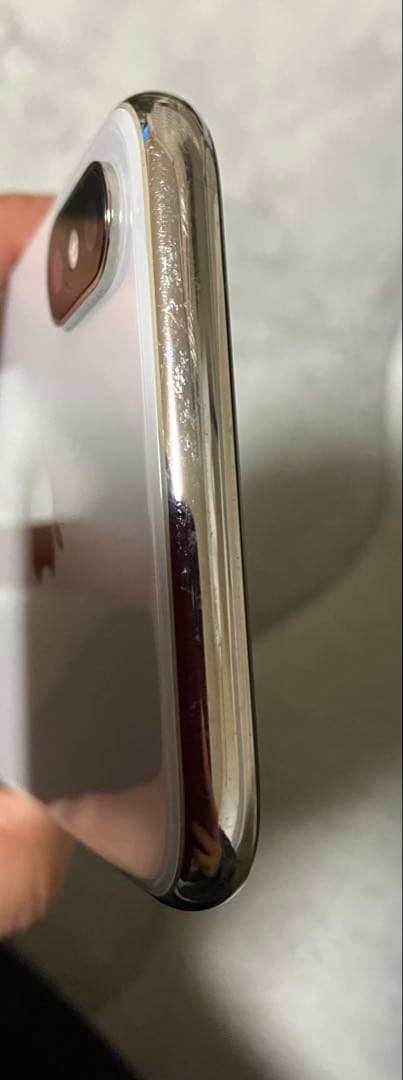 【バッテリー98%】Apple iPhone X シルバー 本体のみ　256GB