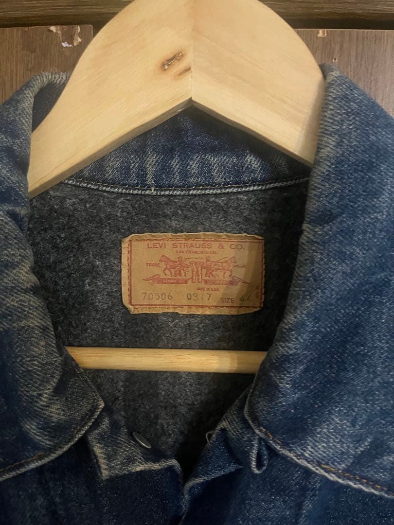 Levi's デニムジャケット 70506 0317