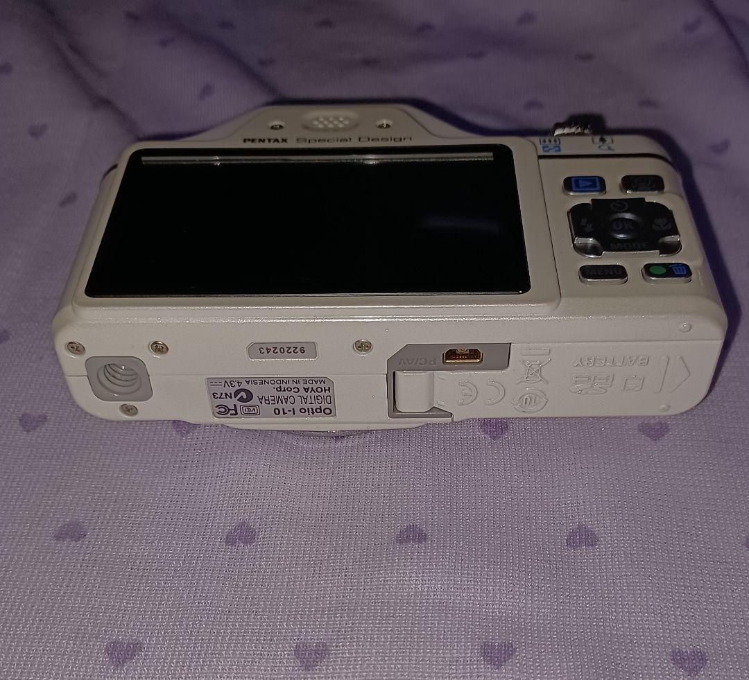 pentax optio i-10 デジタルカメラ　ホワイト
