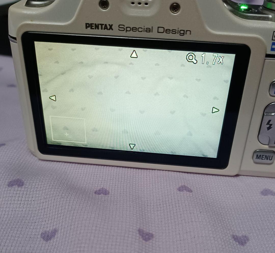 pentax optio i-10 デジタルカメラ　ホワイト