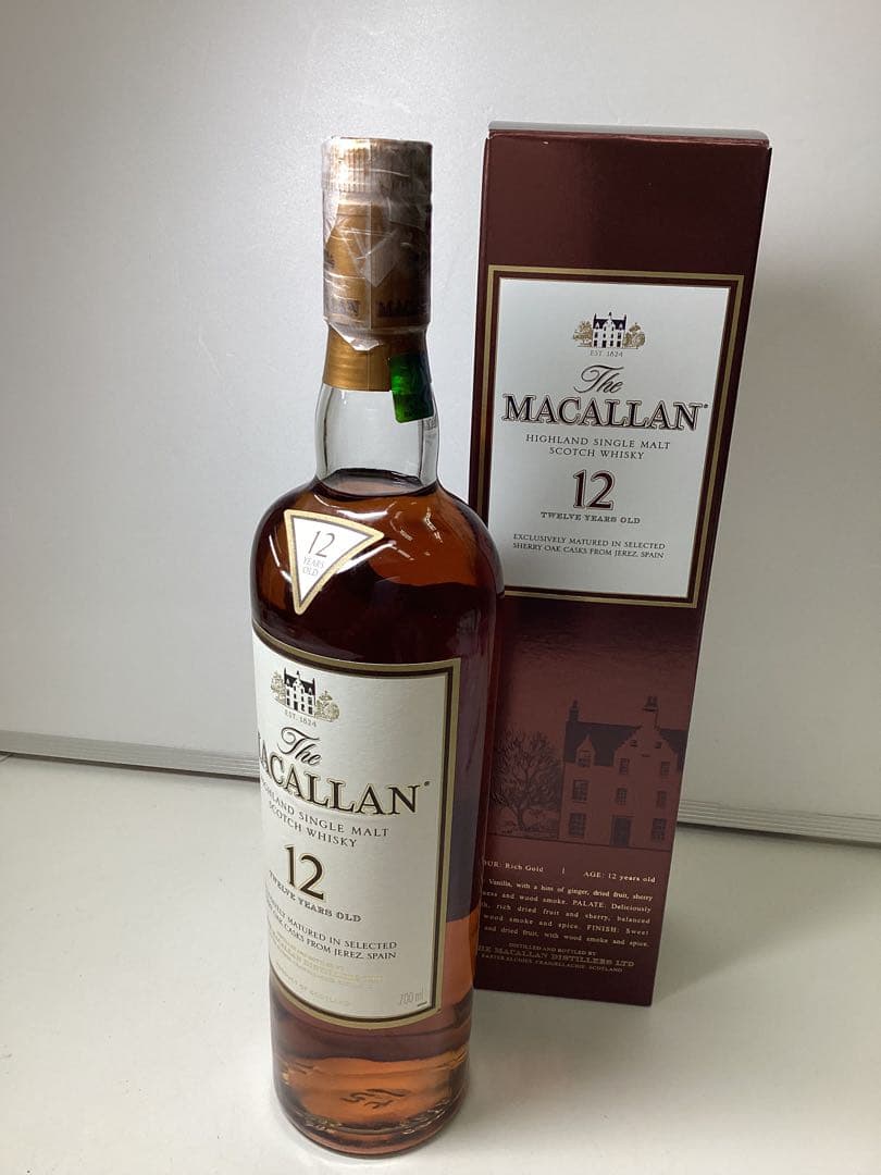ト*イ様 The Macallan 12年 シングルモルトウイスキー 箱入り　未