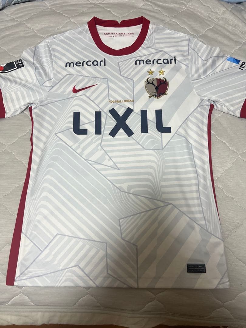 2022 鹿島アントラーズ　アウェイ　レプリカサッカーユニフォーム　鈴木優磨