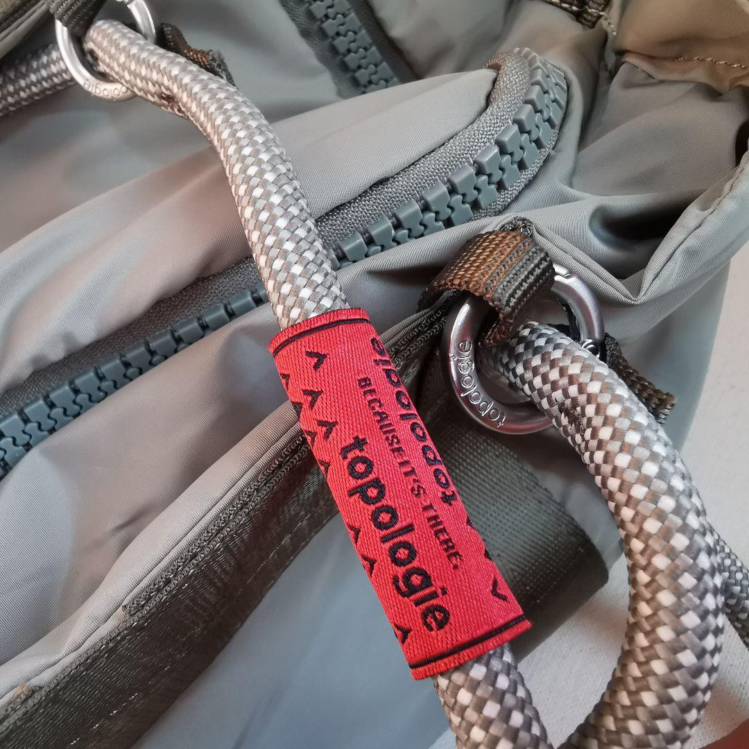 topologie ショルダーバッグ グレー 小型旅行バッグ