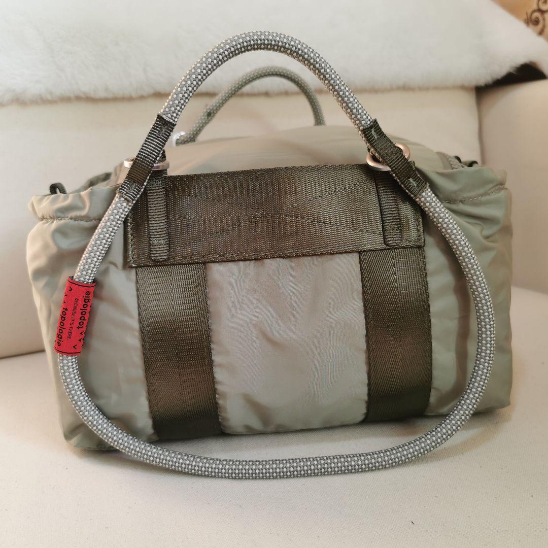 topologie ショルダーバッグ グレー 小型旅行バッグ