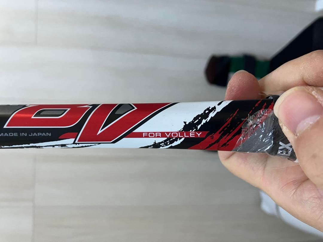 YONEX ナノフォース8Vレブ フレイムレッド UL1 良品 廃盤カラー