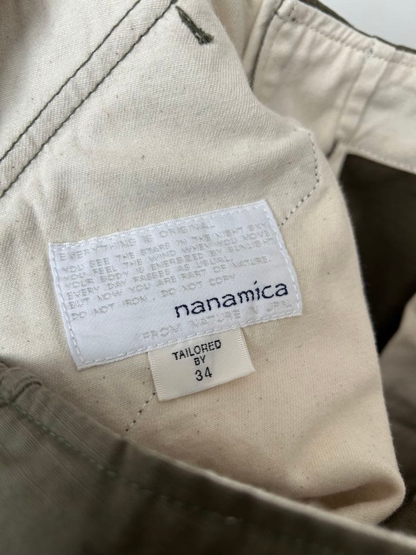 nanamica ナナミカ　カーゴパンツ