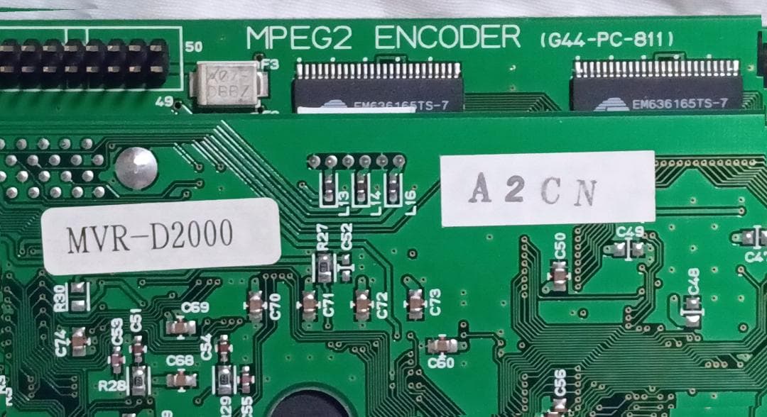 ●●Canopus MPEG2 ENCODER／MVR-D2000、現状品●●