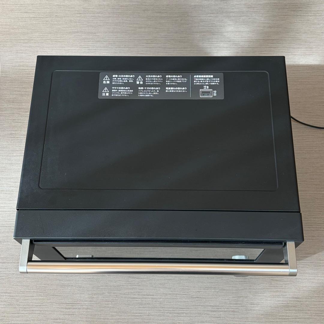 外観美品✨BALMUDA K04A-BK オーブンレンジ 訳あり 送料無料 匿名