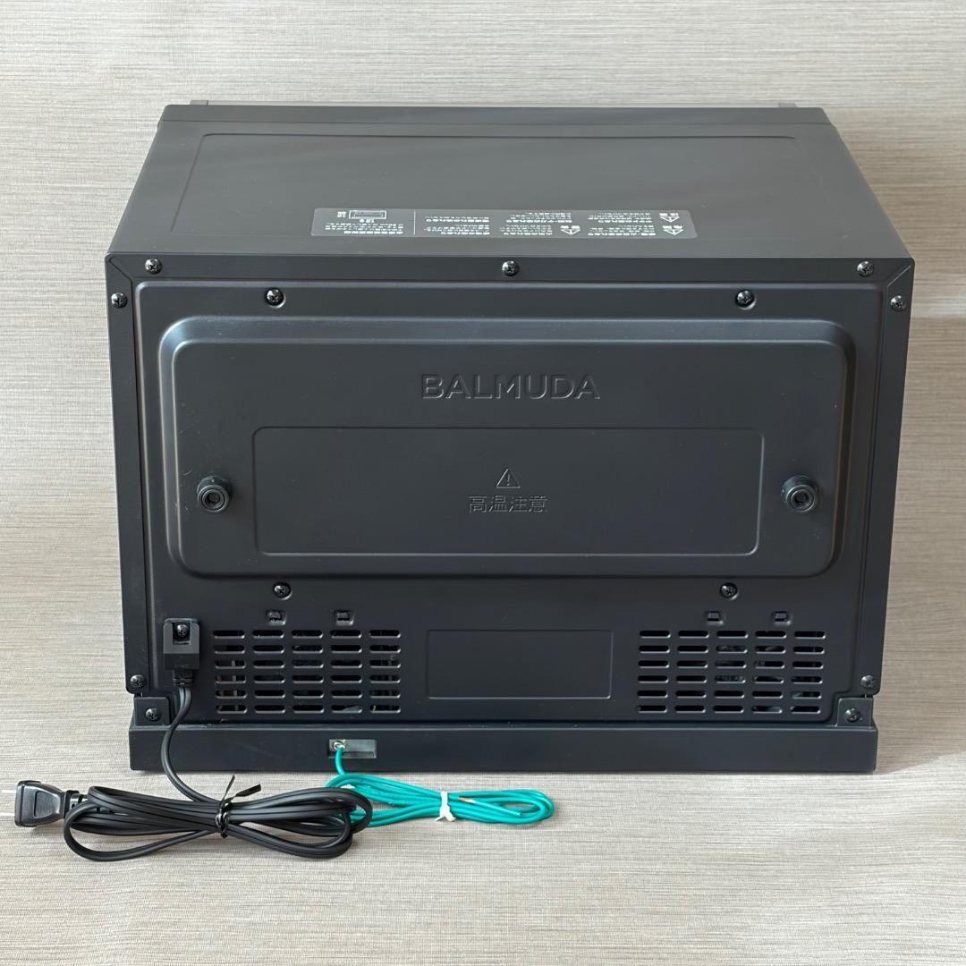 外観美品✨BALMUDA K04A-BK オーブンレンジ 訳あり 送料無料 匿名