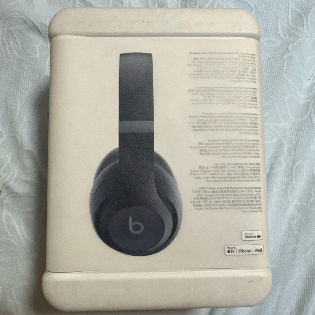 極美 Beats Studio Pro ヘッドホン 有線 無線 ネイビー 保証