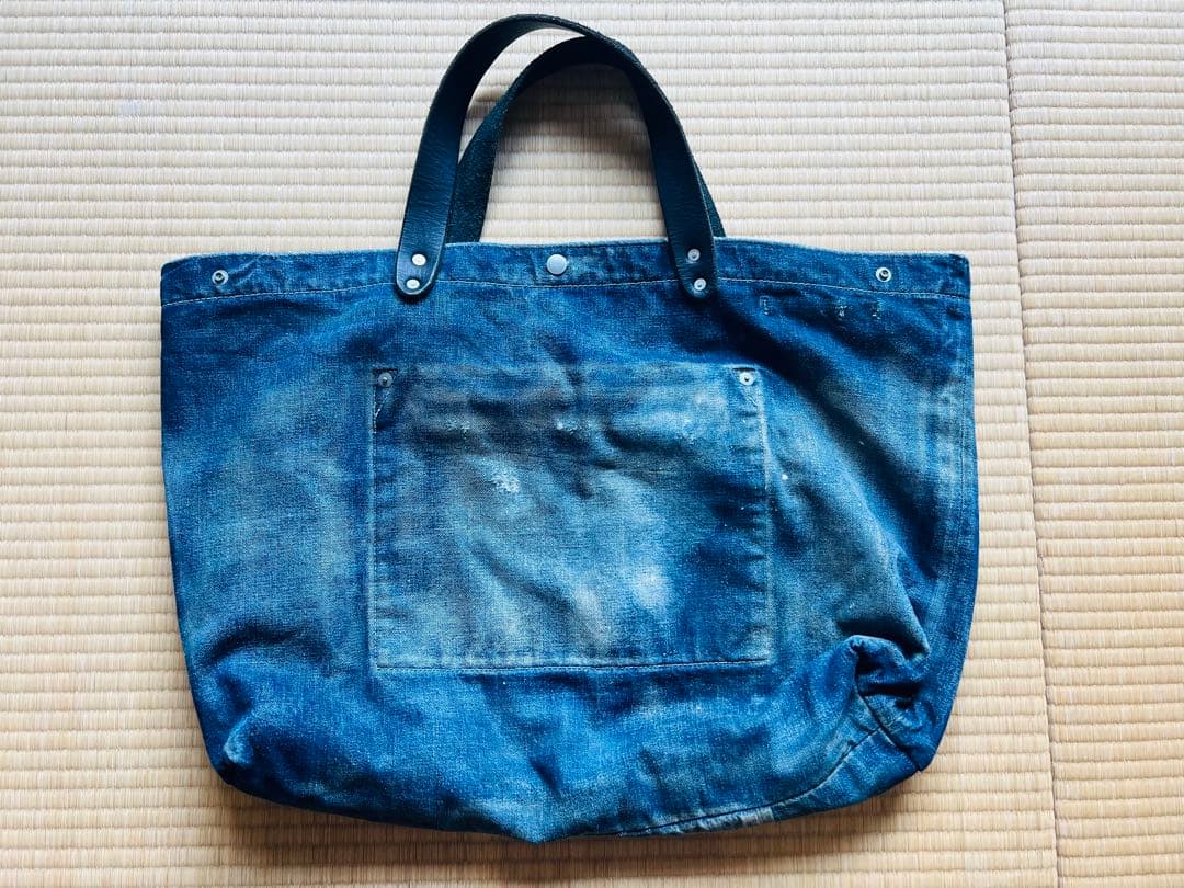 truck furniture デニムトートバッグ美品　トラックファニチャー